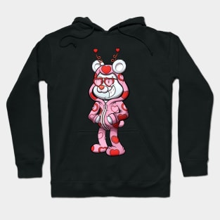 Cute Valentine’s Day Teddy Bear Hoodie